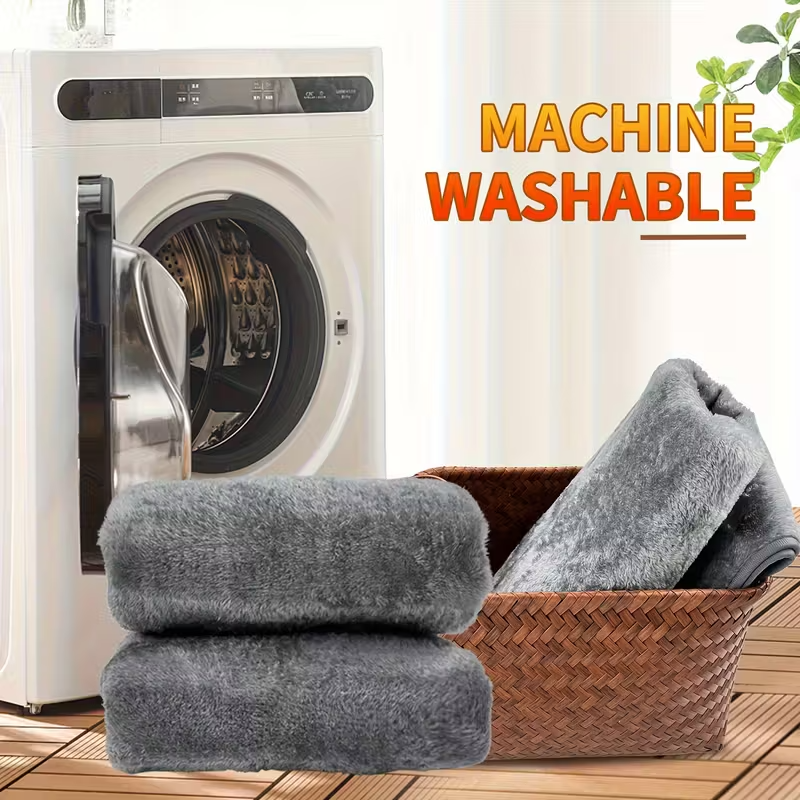 12V Car Heating Blanket with Car Plug, Fast-Heating Heavy-Duty Electric Blanket with 9 Temperature Levels and 3 Timer Modes, Compact Portable Design for Cars, RVs, Trucks, SUVs, and Home Use