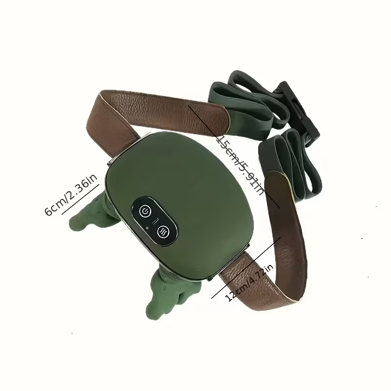 USB Cordless Electric Massager – 6D Hand Simulation Neck and Shoulder Massager, Rechargeable, Portable Design with Included USB Charging Cable