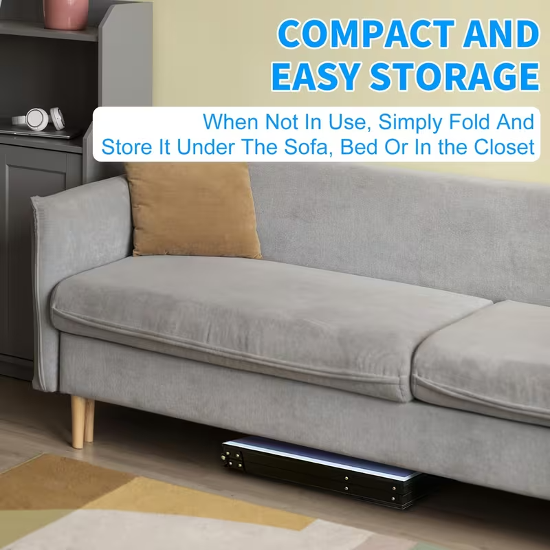 4.5FT Foldable Ping Pong Table – Portable Midsize Table Tennis Set for Indoor & Outdoor Use, Easy Storage Design, Includes 2 Paddles, 3 Balls, and Net – Ideal for Home, Family Games, Camping and Holiday Activities