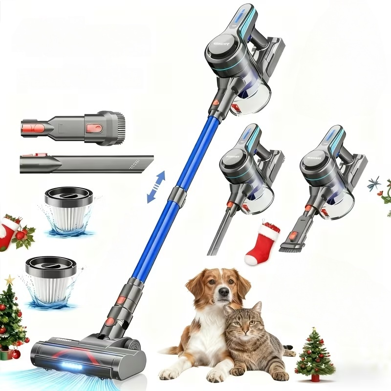 2-in-1 Robot Vacuum and Mop Combo with App & Voice Control, 5000Pa Strong Suction, Automatic Recharge, Scheduled Cleaning, Suitable for Pet Hair, Hard Floors, and Low Carpets, Smart Home Robotic Vacuum with Rechargeable Battery