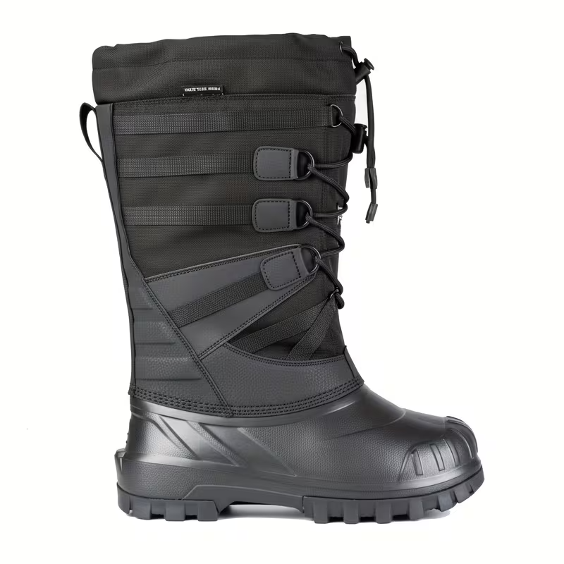 21" Snowshoes with Adjustable Trekking Poles – Red/Black Lightweight Snowshoe Set for Men, Women & Youth, Ideal for Snow Hiking & Cross-Country Walking