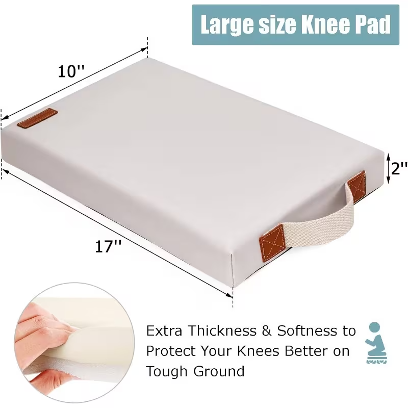 All-in-One Gardening Tool Set with Thick Kneeling Pad – Heavy-Duty Stainless Steel Tools, Ergonomic Non-Slip Handles, Multi-Piece Kit with Trowel, Shovel, Rake, Pruning Shears, Watering Can & Storage Bag – Ideal for Home Gardening & Landscaping