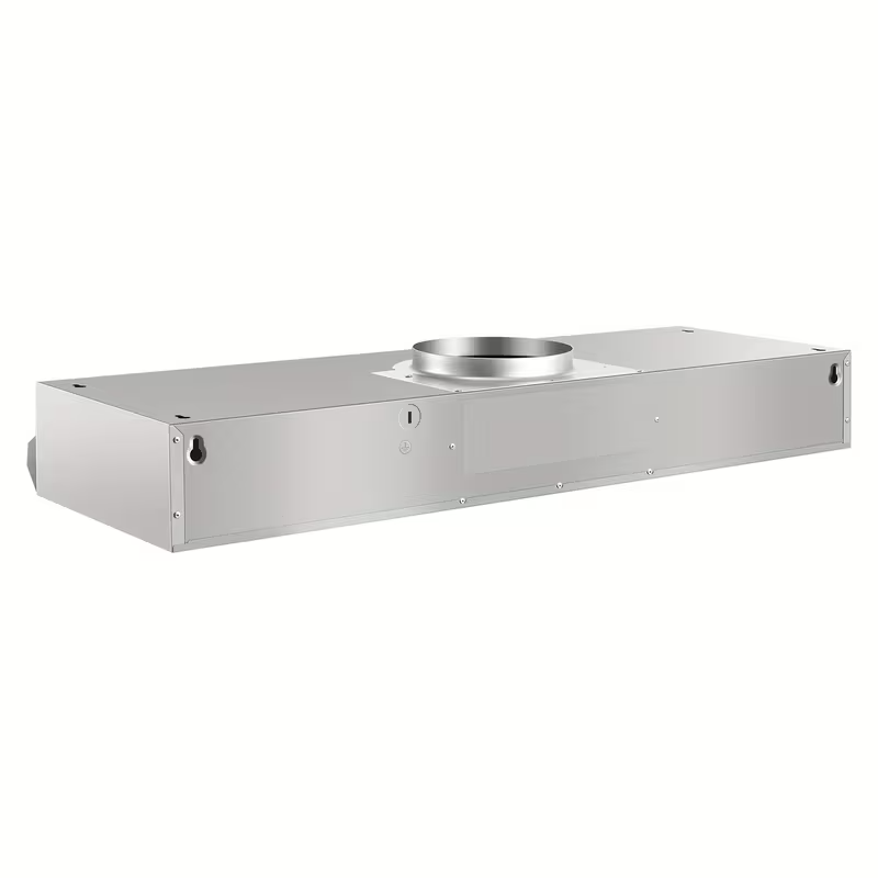 36-Inch Stainless Steel Under Cabinet Range Hood, Ducted/Ductless Convertible, 350 CFM 2-Speed Exhaust Fan with LED Light and Aluminum Mesh Filter