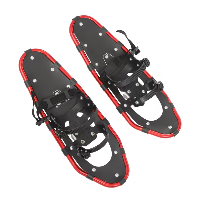 5" Snowshoes with Adjustable Trekking Poles – Lightweight Adult Snowshoe Set for Men & Women, Weather-Resistant Winter Walking Gear for Hiking & Cross-Country Skiing
