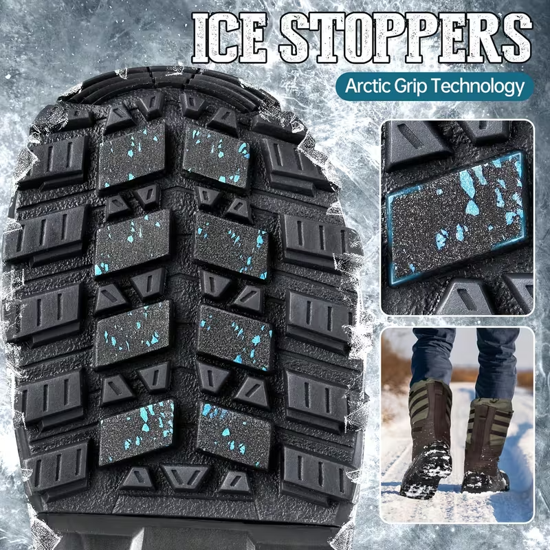 21" Snowshoes with Adjustable Trekking Poles – Red/Black Lightweight Snowshoe Set for Men, Women & Youth, Ideal for Snow Hiking & Cross-Country Walking