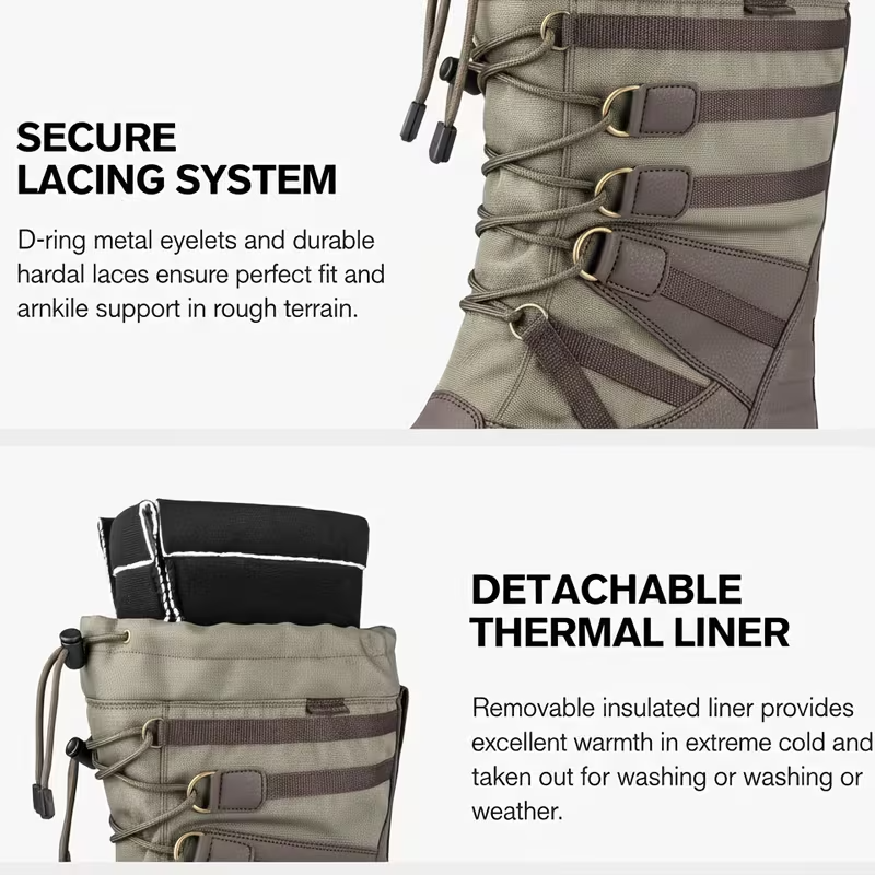 21" Snowshoes with Adjustable Trekking Poles – Red/Black Lightweight Snowshoe Set for Men, Women & Youth, Ideal for Snow Hiking & Cross-Country Walking