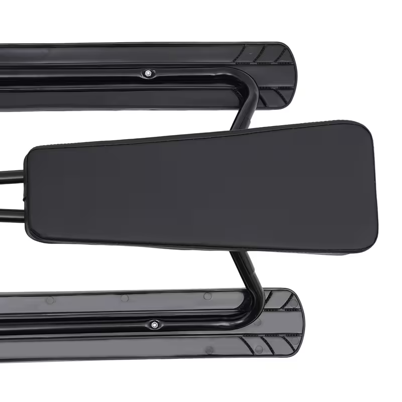 Blue Snow Racer Sled with Steering Wheel and Brakes, Heavy-Duty Steel Frame, 220 lbs Capacity All-Terrain Sled for Kids, Teens, and Adults, Smooth Ride on Snow, Ice, Grass, and Sand