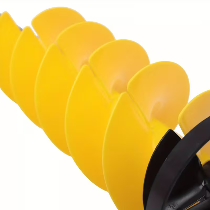 8" Ice Auger Bit + 14" Extension Rod – Heavy-Duty Ice Fishing Drill Kit, Adjustable Adapter for Cordless Drills