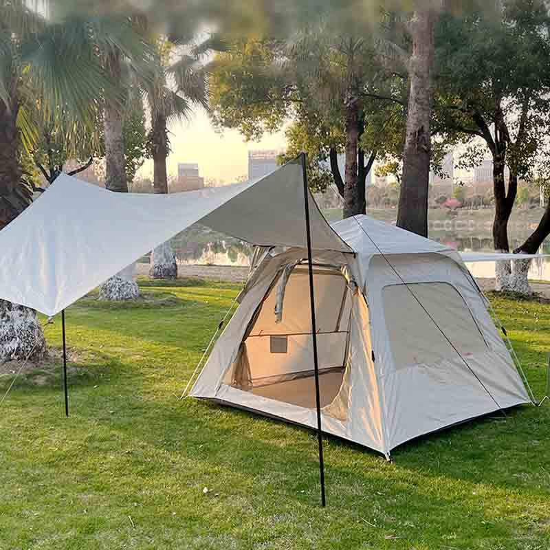 Waterproof Sunshade Camping Tent – UV-Resistant Outdoor Shelter for Sun Protection, Rain Protection, Hiking, Beach, and Backyard Use