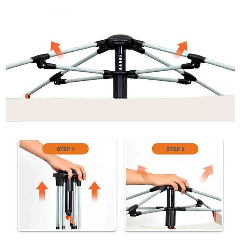 Waterproof Sunshade Camping Tent – UV-Resistant Outdoor Shelter for Sun Protection, Rain Protection, Hiking, Beach, and Backyard Use